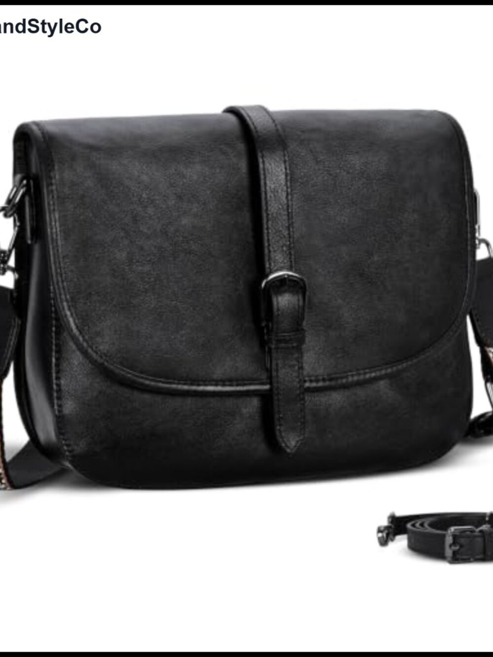 Leather Crossbody Bag for Women Shoulder Hobo Purse Satchel Handbag